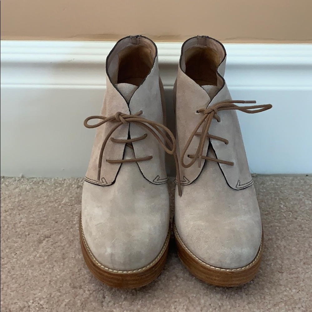 High heel ankle boots